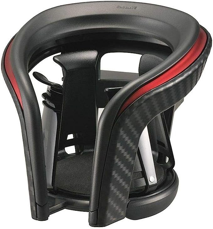 カーメイト クワトロシリーズ クワトロX 車用ドリンクホルダー カーボンメタリックレッド DZ374