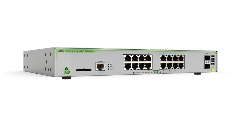 アライドテレシス CentreCOM GS916M V2 レイヤー2インテリジェント・スイッチ