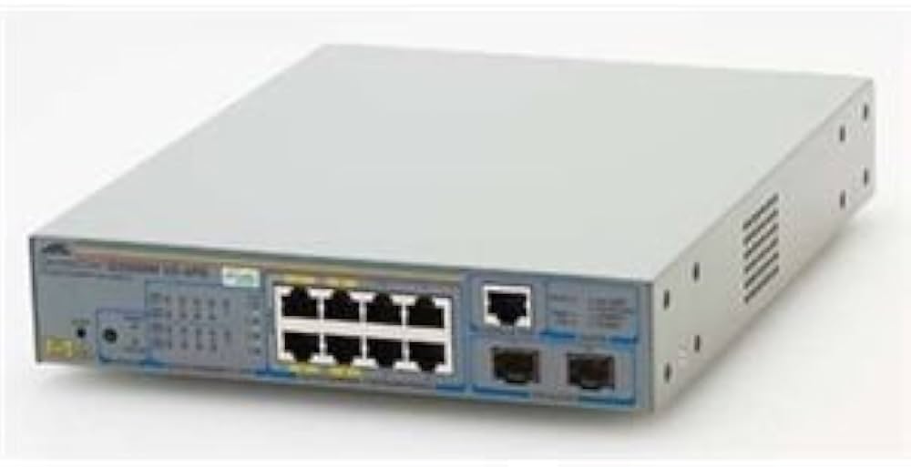 アライドテレシス CENTRECOM GS908M V2-4PS (ROHS) - 2