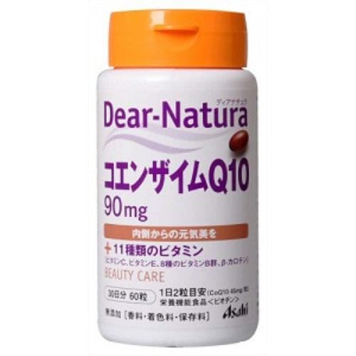 Asahi Dear Natura Coenzyme Q10 60 Tablets - Nutritional Function Food