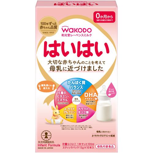 アサヒグループ食品 和光堂レーベンスミルク はいはい スティックパック 13g×10本