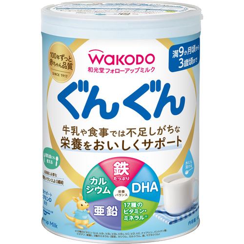 アサヒグループ食品 和光堂フォローアップミルクぐんぐん 830g - 1