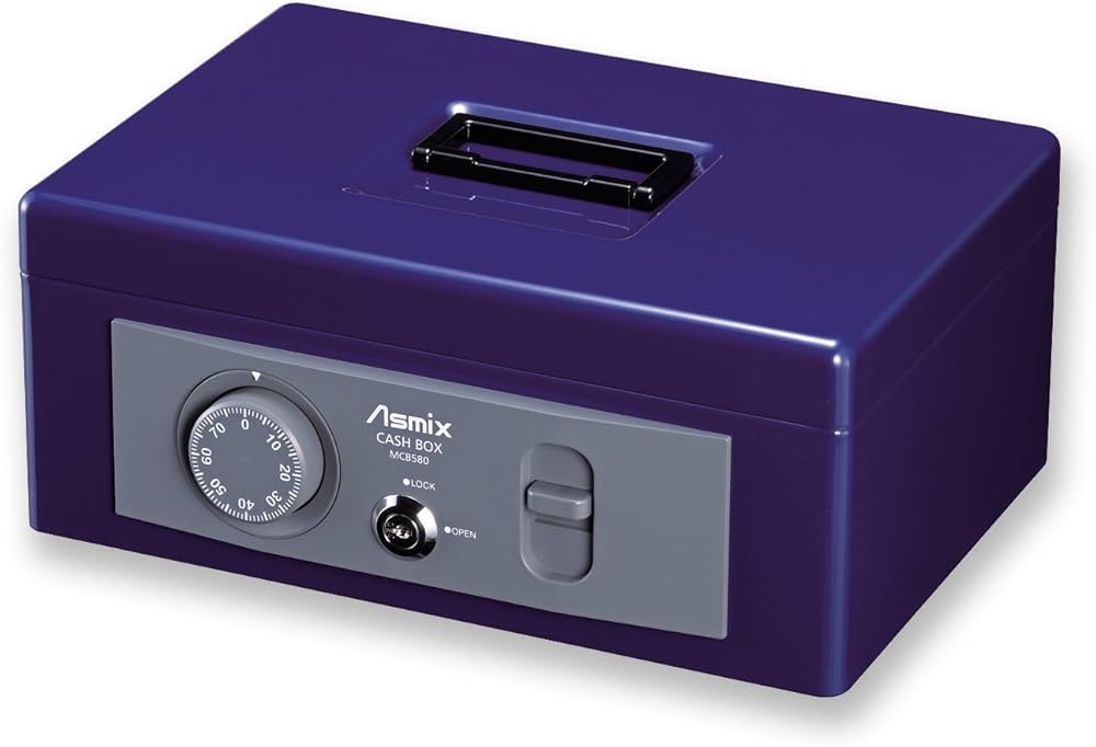アスミックス MCB580 手提金庫 B5サイズ - 2