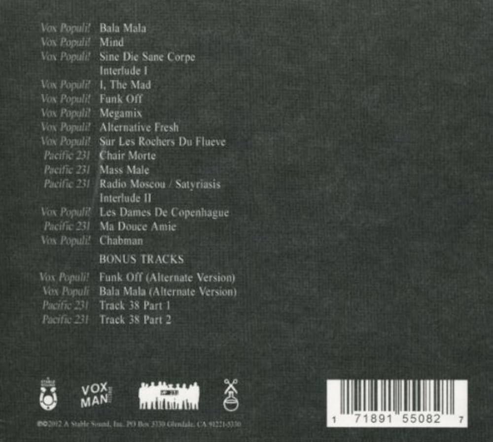 カット・ケミスト プレゼンツ ファンク オフ - ヴォックス ポプリ！ - 3