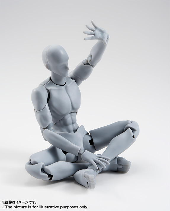 S.H.Figuarts ボディくん -スポーツ- エディション DX セット（グレー カラー バージョン） - 2
