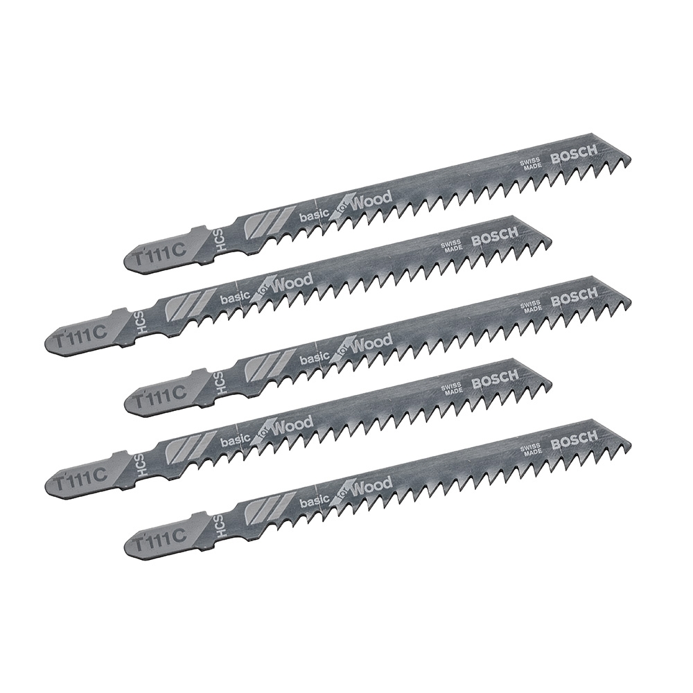 ボッシュ T-121GF ジグソーブレード（5本セット） - 3