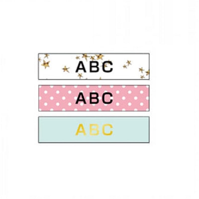 Brother P-touch Label Tape TZe-MT3JP02M3 12mm 3-Pack - 1