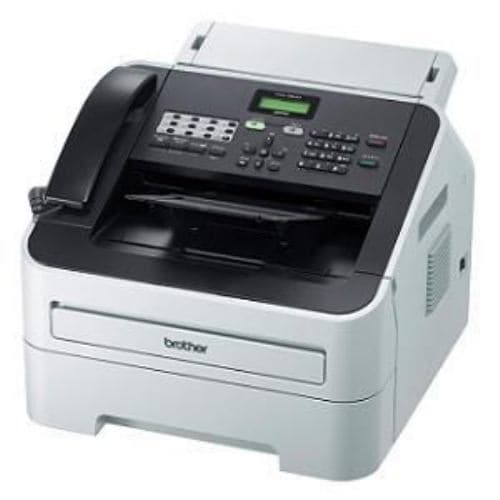 Brother FAX-2840 A4 Monochrome Laser Multifunction Printer with Telephone Handset and 250-Sheet Paper Tray - 1