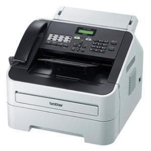 Brother FAX-2840 A4 Monochrome Laser Multifunction Printer with Telephone Handset and 250-Sheet Paper Tray - 2