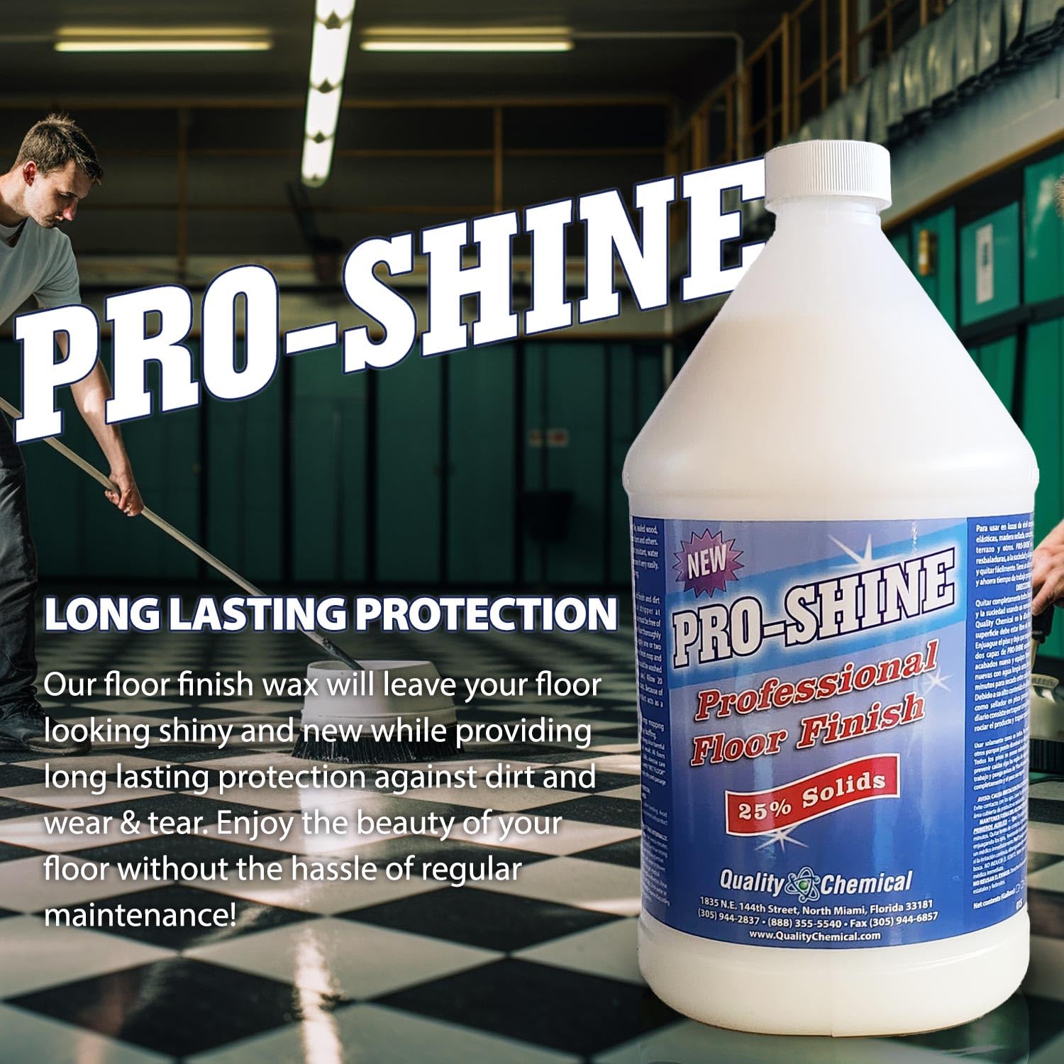 シーバイエス 業務用 床用ワックス 光沢王 18L - 3