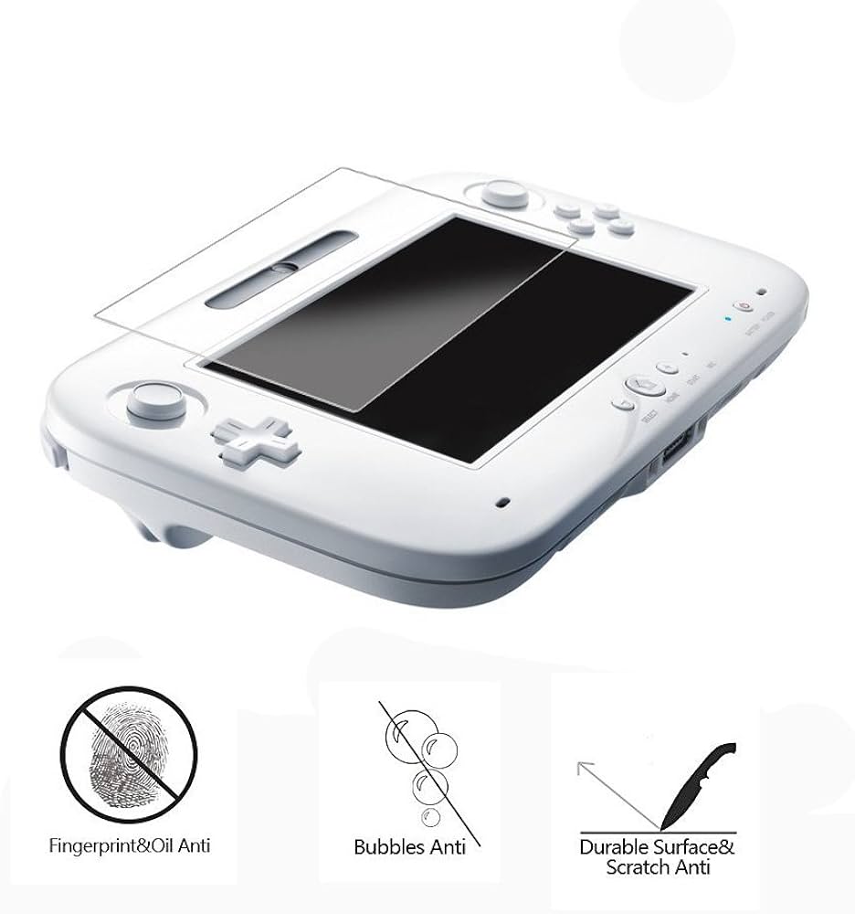 CYBER・液晶保護フィルム［指紋防止タイプ］（Wii U用） - 2