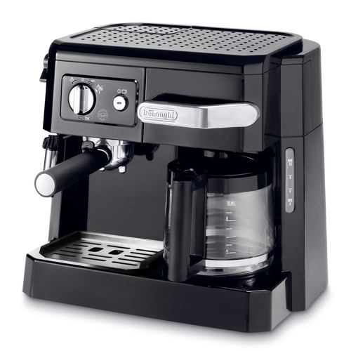 De'Longhi BCO410J-B 2-in-1 Espresso and Coffee Maker, Black - 1