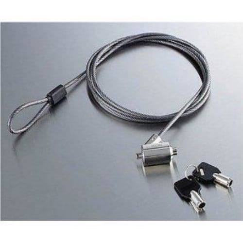 ELECOM ESL-7CR Cadeado de Segurança com Cabo - 1