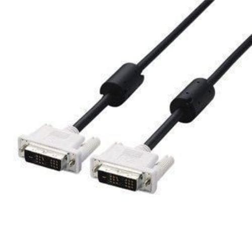 ELECOM CAC-DVSL10BK DVI Single-Link Digital Display Cable 1.0m - 1