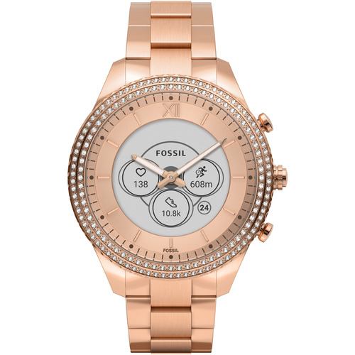 FOSSIL FTW7063 ウェアラブルウォッチ GEN6 HYBRID ゴールド - 1
