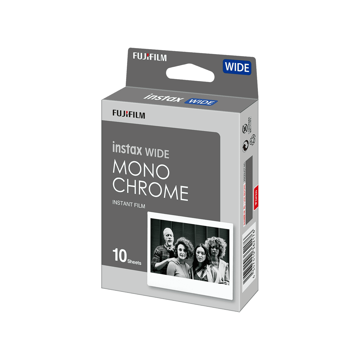 富士フイルム インスタントカメラ用フィルム instax WIDE モノクロームフィルム - 3