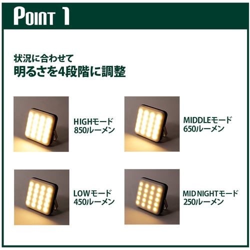 GIMMICK GMLB80 Rechargeable Portable LED Lantern, Beige - 2