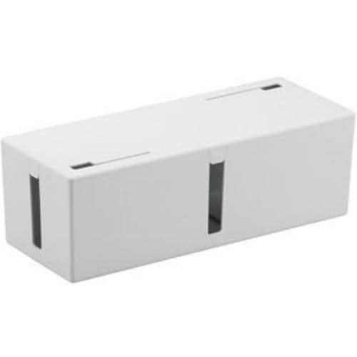 iBUFFALO バッファローコクヨサプライ BSTB01LWH ケーブルボックス Lサイズ ホワイト - 1