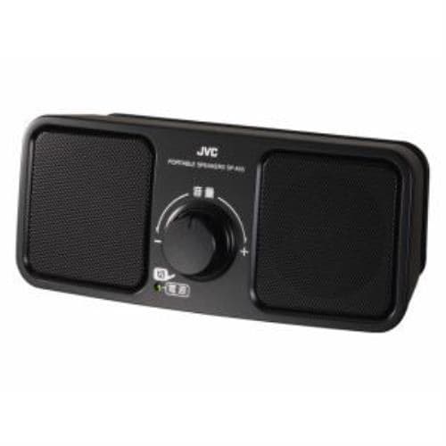 JVC アンプ内蔵コンパクトスピーカー SP-A55-B ブラック - 1