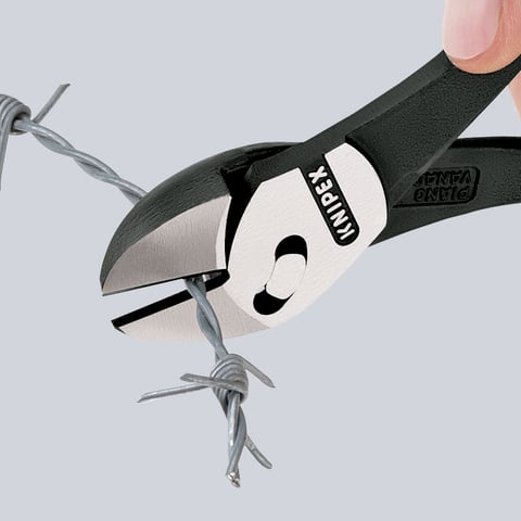 クニペックス ツインフォース 180mm ダイアゴナルカッター - 3