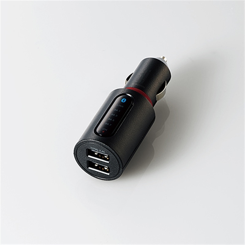 ELECOM FM Transmitter/Bluetooth LAT-FMBT03BK Black - 1