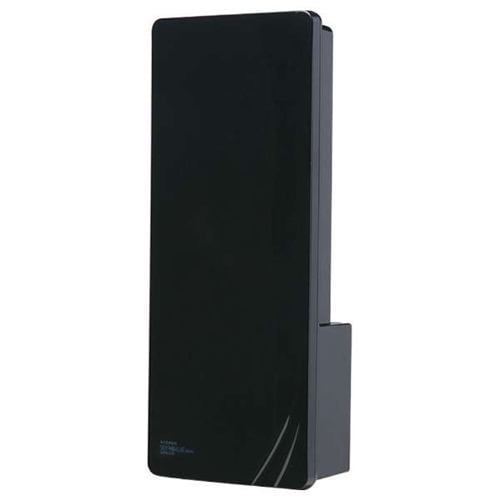 マスプロ U2SWLC3BBK 地上デジタル放送対応UHF壁面取付用アンテナ ブースター内蔵型 強電界地域用 ブラック - 1