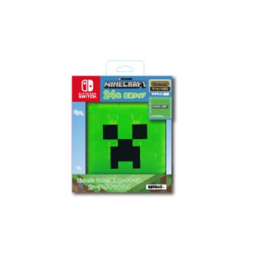 Nintendo Switch Card Case 24 Pockets Minecraft Creeper - 1
