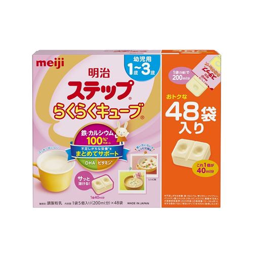 明治 ステップ らくらくキューブ 28g×24×2