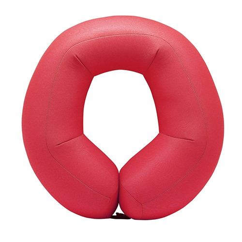 Travesseiro Cervical MOGU RE (270mm L × 280mm A × 80mm P) – Preço Especial Limitado – Vermelho - 1