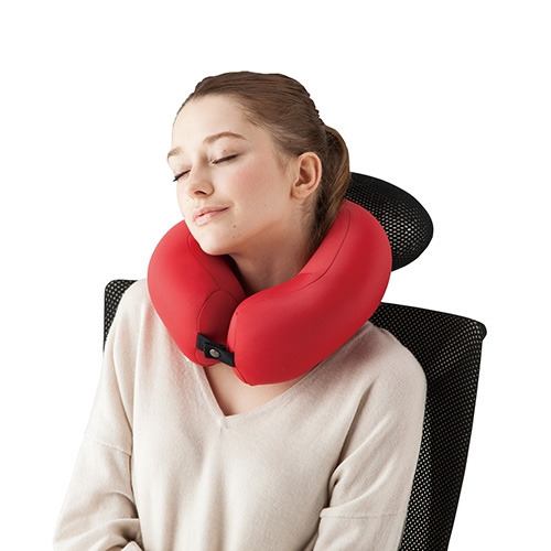 Travesseiro Cervical MOGU RE (270mm L × 280mm A × 80mm P) – Preço Especial Limitado – Vermelho - 2