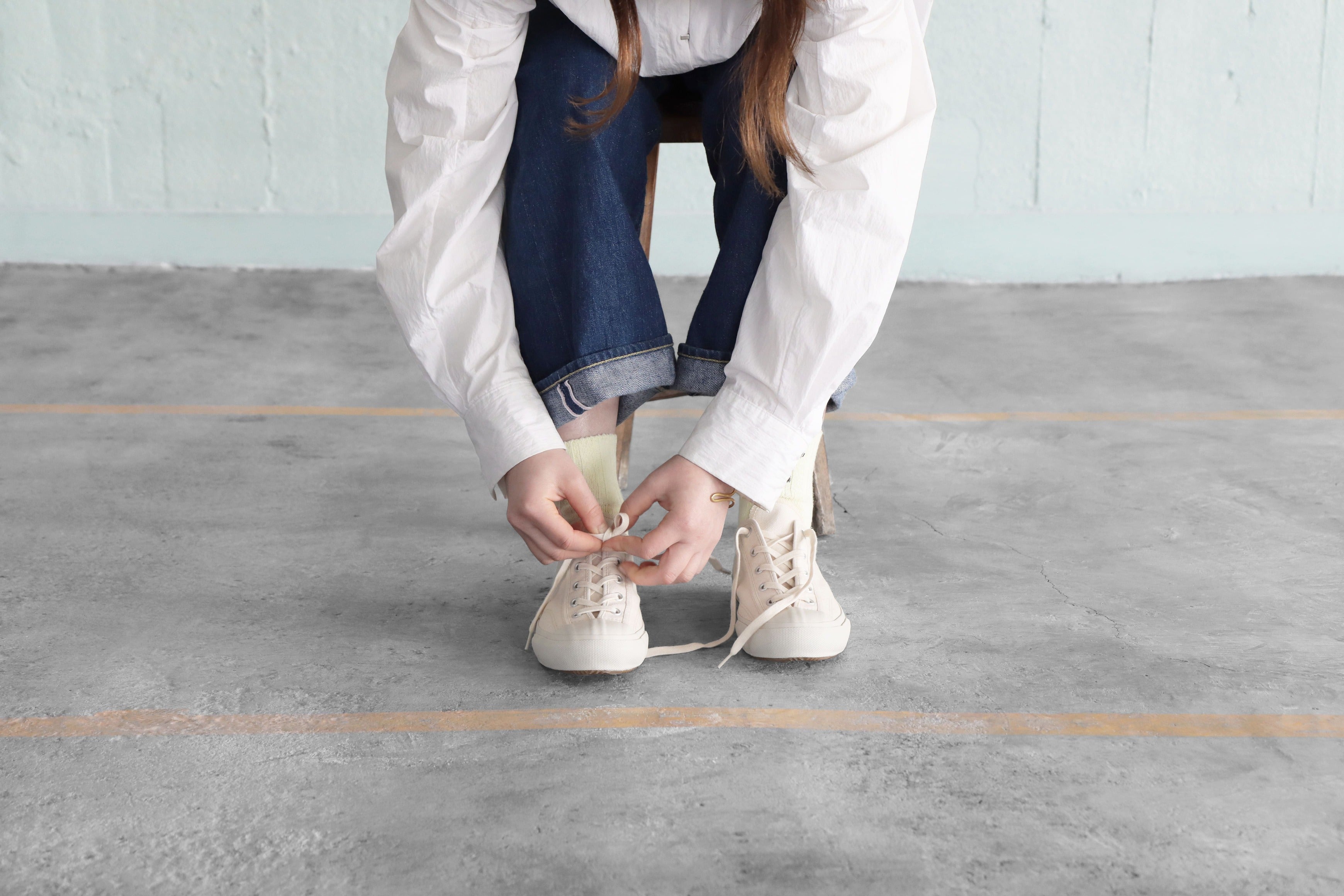 ムーンスター Vステップ 07 ホワイト 右足 29.0cm - 2