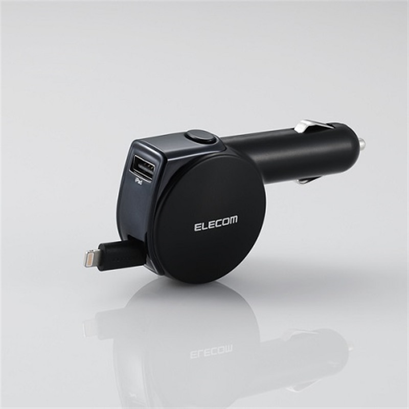 Carregador Veicular ELECOM MPA-CCL04BK Preto - Isqueiro