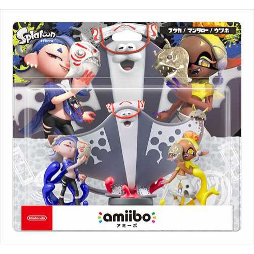 amiibo すりみ連合セット[フウカ／ウツホ／マンタロー]（スプラトゥーンシリーズ） NVL-E-AE3G - 1