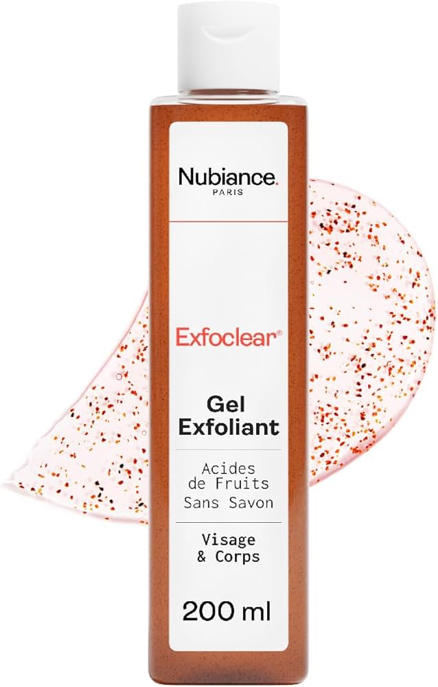 ヌビアンス エクスフォクリア エクスフォリエイティング ジェル フェイス＆ボディ 200ml - 3