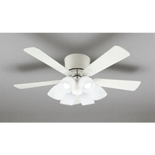 Odelic WF418L Reversible Ceiling Fan 8–10 Tatami Multi-Stage Dimming Remote Control 6-Light Integrated Fixture Warm White