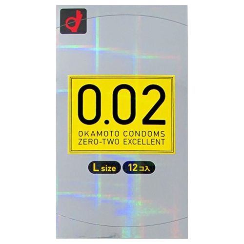 オカモト うすさ均一 0.02EX Lサイズ 12個入 【医療機器】