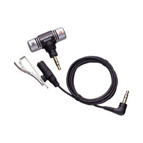 Microfone Estéreo Olympus ME-51SW para Gravadores de Voz