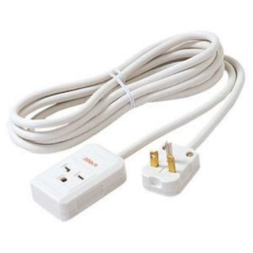 Extensão de Força Panasonic com Terra para Equipamentos 15A/20A 200V (1 Tomada, 3m) WH4931WP - 1