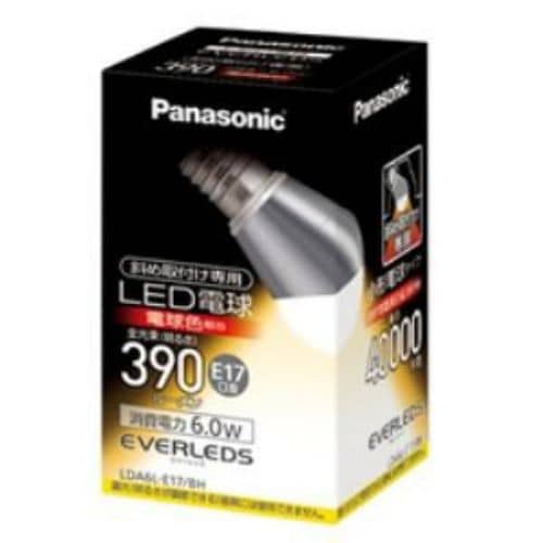Panasonic LDA6LE17BH LED Bulb - Angled Mount Type, EVERLEDS 6.0W (Warm White), 390 lm, E17 Base