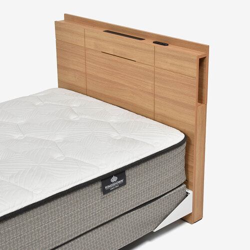 大塚家具 [ダブル] ヘッドボード「リーブル」薄宮付きタイプ ナチュラルNA色