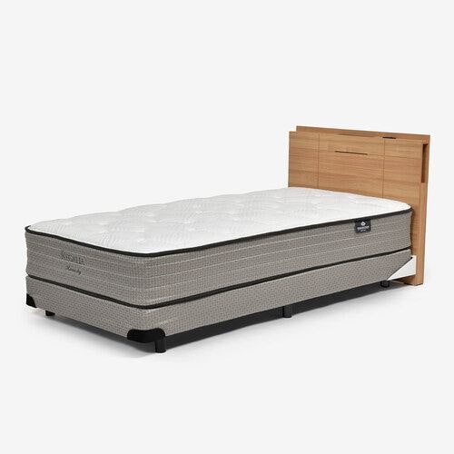 Otsuka Kagu Double Headboard "Libre" Slim Shelving Type Natural NA Color - 2
