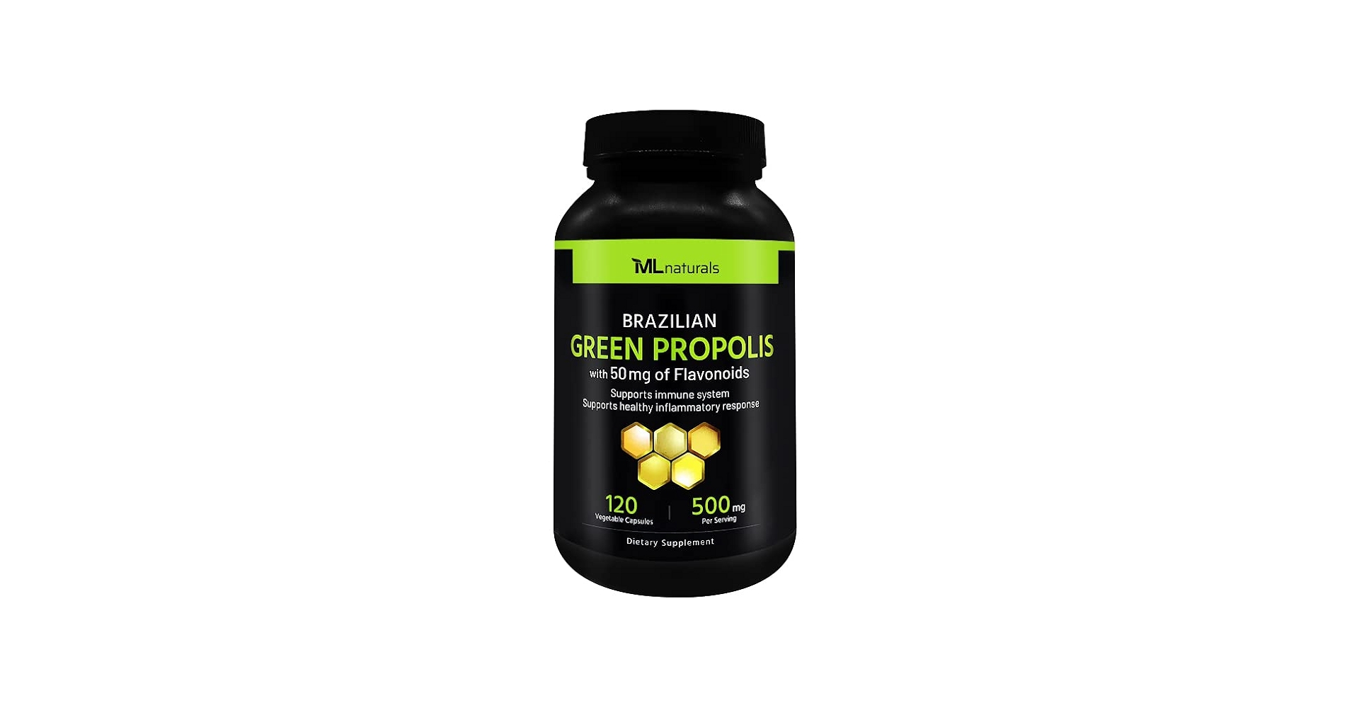 ブラジル産プロポリスカプセル 500粒 - 2