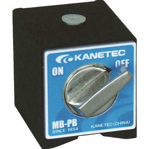 KANETEC マグネットホルダ台 吸着面:底面(V形)・後面 吸着力800N MB-PB