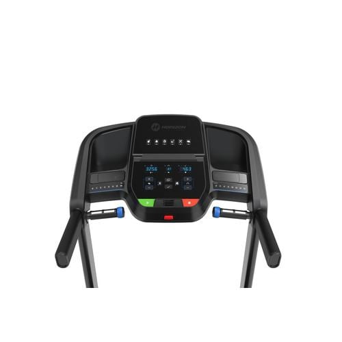 HORIZON トレッドミル T101 ルームランナー ブラック/ブルー - 3