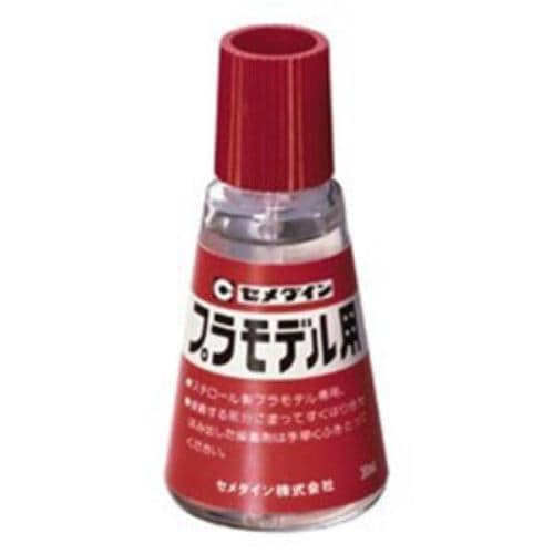 Cemedine Plastic Model Adhesive 30ml Bottle with Brush - 1