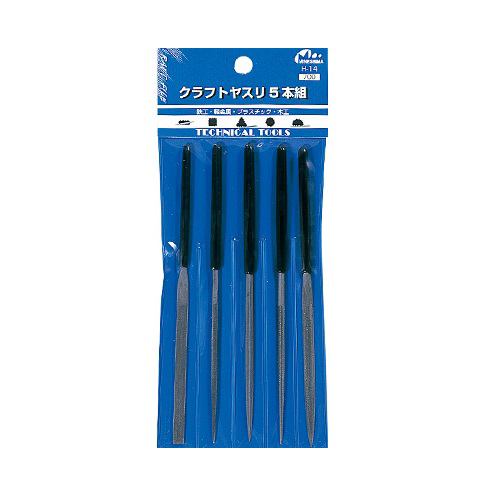 Mineshima H-14 Craft File Set - 5 Pieces