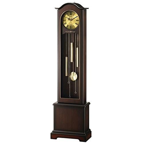 Relógio de Parede Rhythm 4RN418RH06 HiARM-418R Controlado por Rádio com Função Three-Way Wave, Pêndulo Decorativo, Estilo Porta Frontal