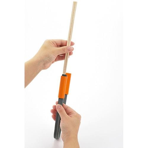 Tamahashi CH-2064 Chopstick Tongs Long Blue - 3