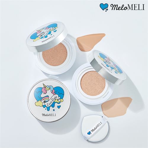 宇津木産業 MELO MELI ユニコーンハートレイク クッション 15g ライトベージュ - 4