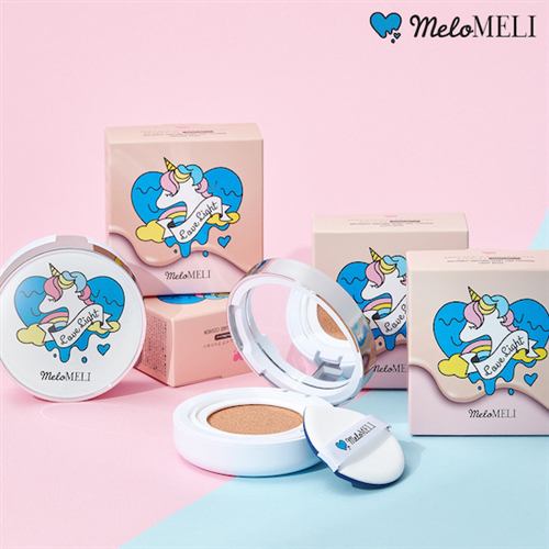 宇津木産業 MELO MELI ユニコーンハートレイククッション 15g ナチュラルベージュ - 3